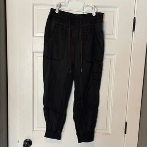 Anthropologie Black Jogger Pants